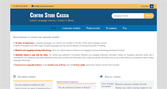 Desktop Screenshot of centrostudicassia.it